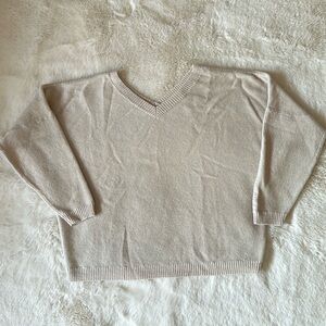 360 Cashmere Sweater SZ L Sand